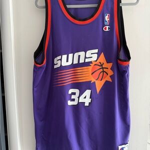 Charles Barkley vintage phoenix suns champion jersey size large